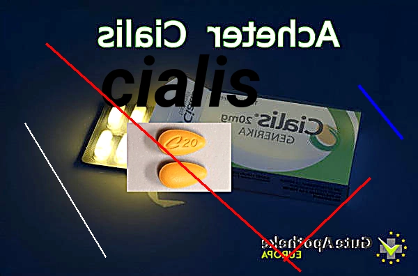 Cialis 20mg sans ordonnance en france